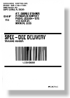 Thermal Shipping Label